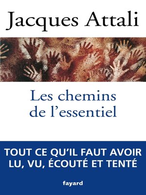 cover image of Les chemins de l'essentiel